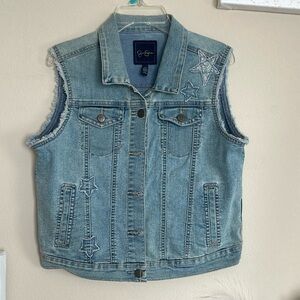 Denim vest